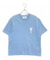 AMI Alexandre Mattiussi（アミアレクサンドルマテュッシ）の古着「ハートロゴ半袖Tシャツ」｜スカイブルー