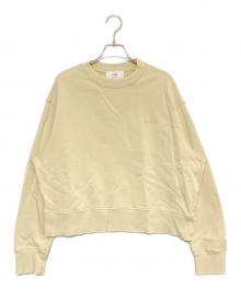 AMI Alexandre Mattiussi（アミアレクサンドルマテュッシ）の古着「ダメージ加工ハートロゴスウェット」｜アイボリー