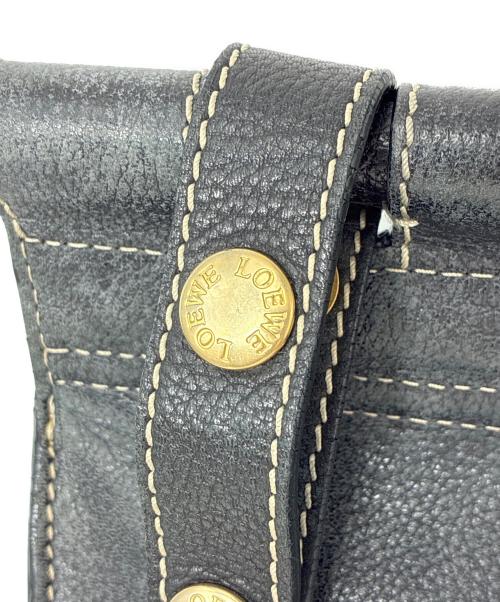 LOEWE（ロエベ）LOEWE (ロエベ) ショルダーハンドバッグ ブラックの古着・服飾アイテム