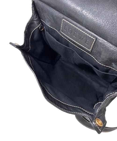 LOEWE（ロエベ）LOEWE (ロエベ) ショルダーハンドバッグ ブラックの古着・服飾アイテム