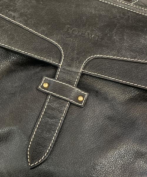 LOEWE（ロエベ）LOEWE (ロエベ) ショルダーハンドバッグ ブラックの古着・服飾アイテム