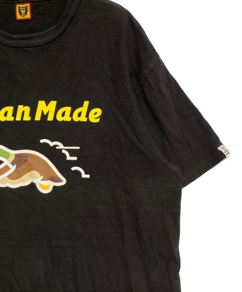 HUMAN MADE（ヒューマンメイド）HUMAN MADE (ヒューマンメイド) ダック カットソー ブラック サイズ:2XLの古着・服飾アイテム