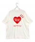 HUMAN MADE (ヒューマンメイド) GIRLS DON'T CRY (ガールズ ドント クライ) GDC VALENTINE'S DAY T-SHIRT ホワイト サイズ:3XL：16000円