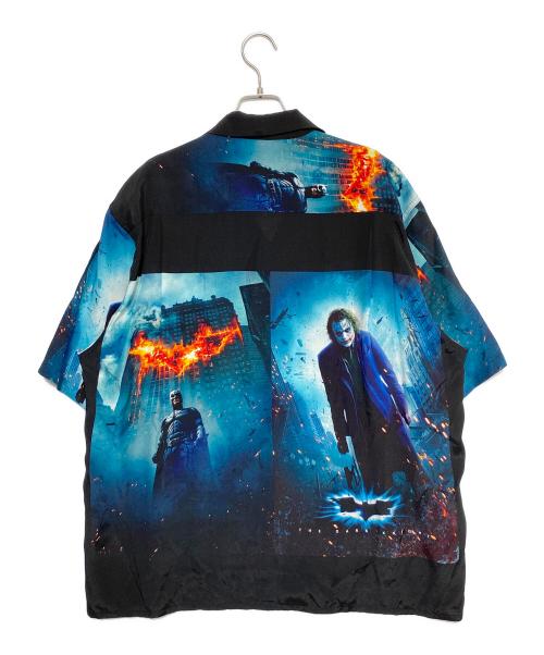 WACKO MARIA（ワコマリア）WACKO MARIA (ワコマリア) THE DARK KNIGHT TRILOGY (ダークナイトトリロジー) HAWAIIAN SHIRT -TYPE-2 ブラック サイズ:XLの古着・服飾アイテム
