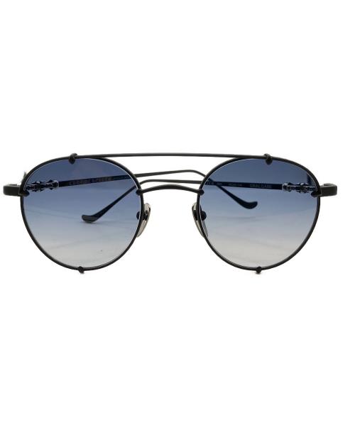 CHROME HEARTS（クロムハーツ）CHROME HEARTS (クロムハーツ) ORALGAMI/ダブルブリッジサングラス ブラック サイズ:50□22-145の古着・服飾アイテム