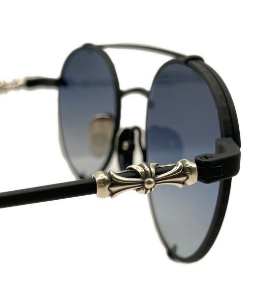 CHROME HEARTS（クロムハーツ）CHROME HEARTS (クロムハーツ) ORALGAMI/ダブルブリッジサングラス ブラック サイズ:50□22-145の古着・服飾アイテム