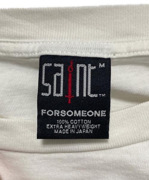 SAINT MICHAEL（セントマイケル）SAINT MICHAEL (セントマイケル) FS SS T-SHIRT / CONSUME ホワイト サイズ:Mの古着・服飾アイテム