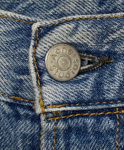 Acne studios（アクネ ストゥディオス）Acne studios (アクネ ストゥディオス) 2021M Penicillinダメージ加工デニムパンツ インディゴ サイズ:31の古着・服飾アイテム