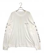 CHROME HEARTSクロムハーツ）の古着「ロングTシャツ 6CHプラス」｜ホワイト