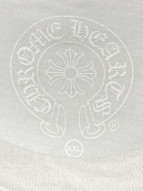 CHROME HEARTS（クロムハーツ）CHROME HEARTS (クロムハーツ) ロングTシャツ 6CHプラス ホワイト サイズ:XXLの古着・服飾アイテム