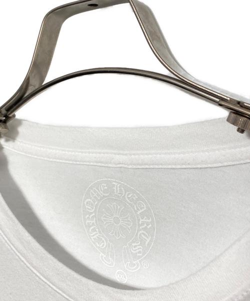 CHROME HEARTS（クロムハーツ）CHROME HEARTS (クロムハーツ) ロングTシャツ 6CHプラス ホワイト サイズ:XXLの古着・服飾アイテム