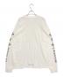 CHROME HEARTS (クロムハーツ) ロングTシャツ 6CHプラス ホワイト サイズ:XXL：68000円