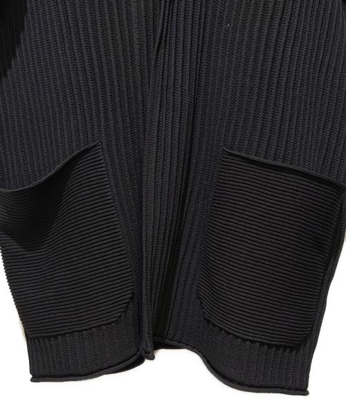 s'yte（サイト）s'yte (サイト) 12G SNAP FASTENER KNIT JACKET ブラック サイズ:3の古着・服飾アイテム