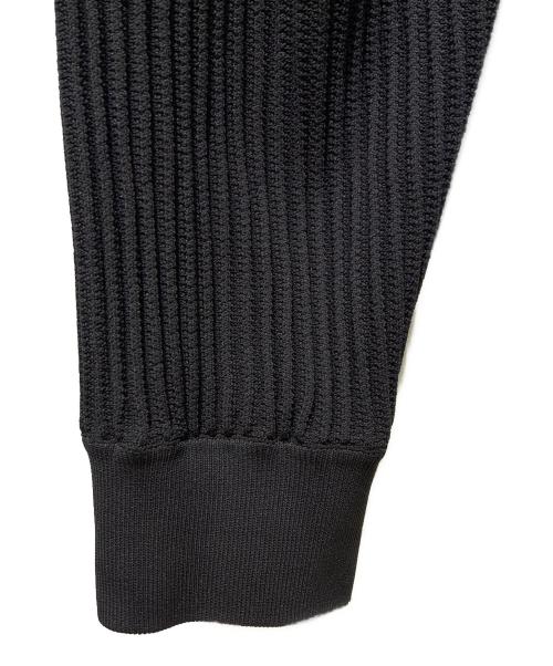 s'yte（サイト）s'yte (サイト) 12G Spritzy Plain Stitches Hem Rib Saruel Pants ブラック サイズ:3の古着・服飾アイテム