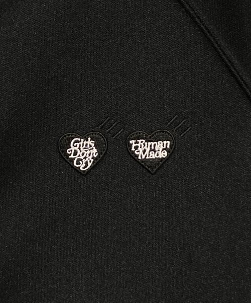HUMAN MADE（ヒューマンメイド）HUMAN MADE (ヒューマンメイド) GIRLS DON'T CRY (ガールズ ドント クライ) TRACK JACKET ブラック サイズ:XXLの古着・服飾アイテム