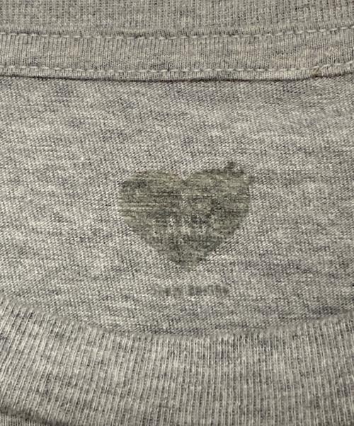 HUMAN MADE（ヒューマンメイド）HUMAN MADE (ヒューマンメイド) PILE T-SHIRT グレー サイズ:Lの古着・服飾アイテム