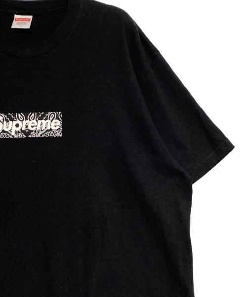 SUPREME（シュプリーム）SUPREME (シュプリーム) Bandana Box Logo Tee ブラック サイズ:Lの古着・服飾アイテム