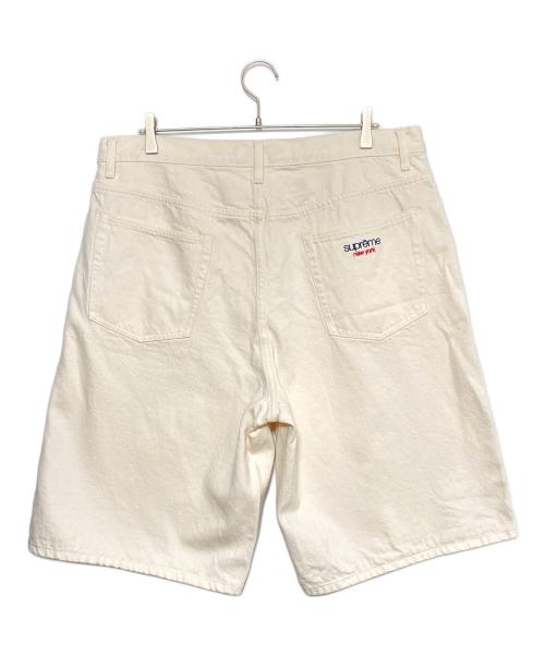 SUPREME（シュプリーム）SUPREME (シュプリーム) Baggy Denim Short アイボリー サイズ:36の古着・服飾アイテム