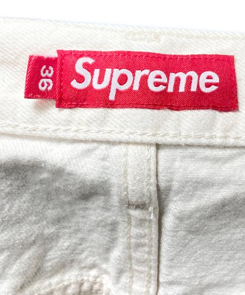 SUPREME（シュプリーム）SUPREME (シュプリーム) Baggy Denim Short アイボリー サイズ:36の古着・服飾アイテム