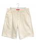 SUPREME（シュプリーム）の古着「Baggy Denim Short」｜アイボリー