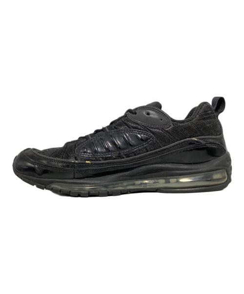 NIKE（ナイキ）NIKE (ナイキ) SUPREME (シュプリーム) AIR MAX 98 ブラック サイズ:28cm(US10)の古着・服飾アイテム