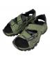 BALENCIAGA（バレンシアガ）の古着「TRACK SANDAL」｜ブラック×カーキ