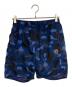 A BATHING APE（ア ベイシング エイプ）の古着「1ST CAMO BEACH PANTS」｜ブラック×ブルー