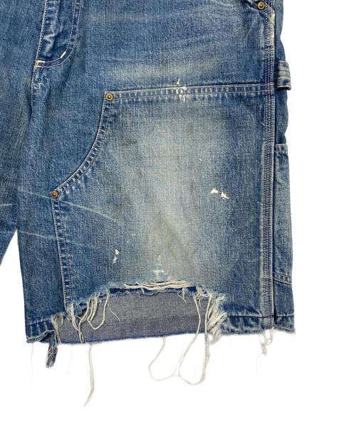 SAINT MICHAEL（セントマイケル）SAINT MICHAEL (セントマイケル) DOUBLE KNEE SHORTS 5 サイズ:Lの古着・服飾アイテム