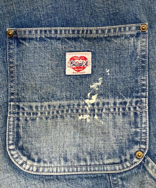 SAINT MICHAEL（セントマイケル）SAINT MICHAEL (セントマイケル) DOUBLE KNEE SHORTS 5 サイズ:Lの古着・服飾アイテム