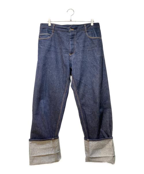 BOTTEGA VENETA（ボッテガベネタ）BOTTEGA VENETA (ボッテガベネタ) クラシックストレートデニムパンツ インディゴ サイズ:50の古着・服飾アイテム