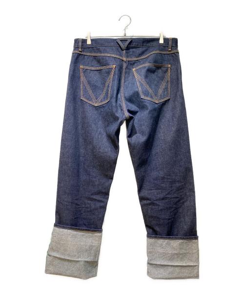 BOTTEGA VENETA（ボッテガベネタ）BOTTEGA VENETA (ボッテガベネタ) クラシックストレートデニムパンツ インディゴ サイズ:50の古着・服飾アイテム