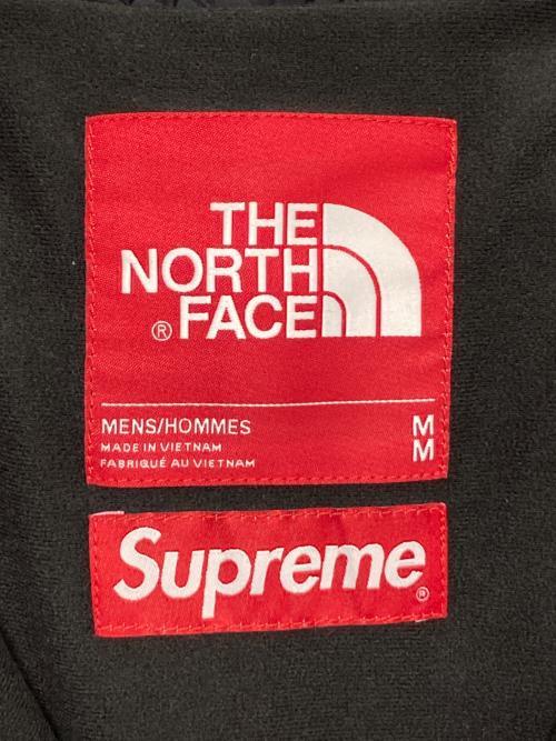 SUPREME（シュプリーム）SUPREME (シュプリーム) THE NORTH FACE (ザ ノース フェイス) Arc Logo Mountain Parka レッド×ブラック サイズ:Mの古着・服飾アイテム