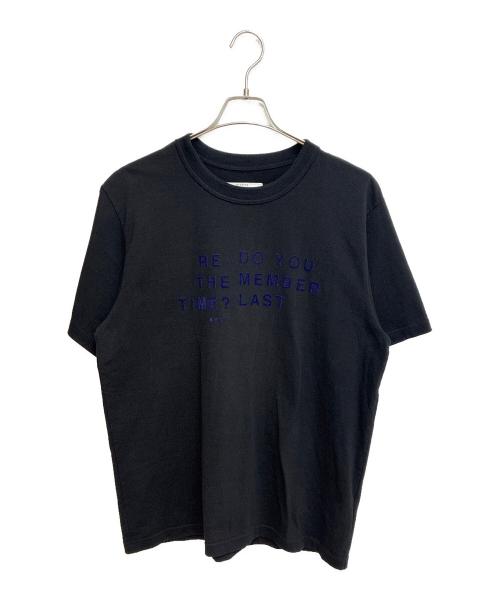 sacai（サカイ）sacai (サカイ) Flock Print T-Shirt（フロックプリントTシャツ） ブラック サイズ:4の古着・服飾アイテム