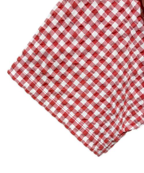 MARNI（マルニ）MARNI (マルニ) 25SS SEERSUCKER SHIRT レッド×ホワイト サイズ:46の古着・服飾アイテム