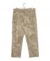 Aape BY A BATHING APE（エーエイプ バイ アベイシングエイプ）の古着「COLLEGE JACQUARD CAMO PANTS WOVEN PANTS」｜ベージュ