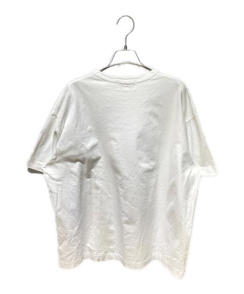 CDG（シーディージー）CDG (シーディージー) CDG PATCH OVERSIZED T-SHIRT ホワイト サイズ:Sの古着・服飾アイテム