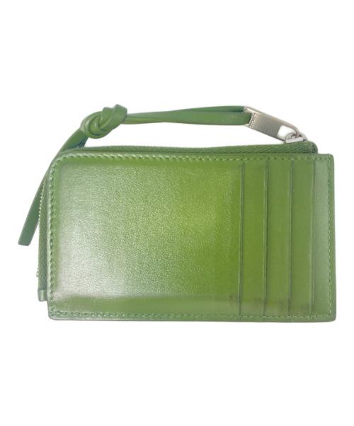 JIL SANDER（ジルサンダー）JIL SANDER (ジルサンダー) ラウンドファスナーカードケース オリーブの古着・服飾アイテム