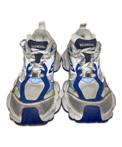 BALENCIAGA（バレンシアガ）BALENCIAGA (バレンシアガ) CARGO SNEAKER ホワイト×ブルー サイズ:43の古着・服飾アイテム