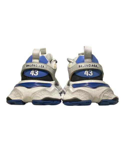 BALENCIAGA（バレンシアガ）BALENCIAGA (バレンシアガ) CARGO SNEAKER ホワイト×ブルー サイズ:43の古着・服飾アイテム