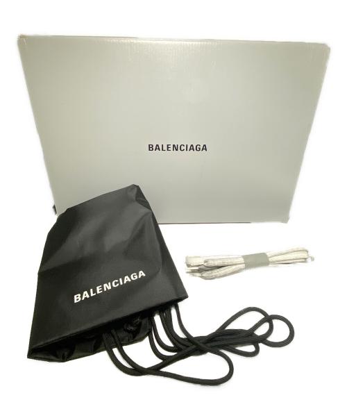 BALENCIAGA（バレンシアガ）BALENCIAGA (バレンシアガ) CARGO SNEAKER ホワイト×ブルー サイズ:43の古着・服飾アイテム