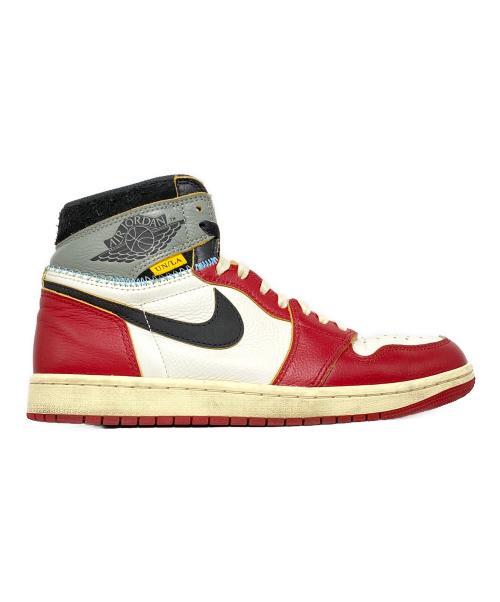 NIKE（ナイキ）NIKE (ナイキ) UNION (ユニオン) Air Jordan 1 Retro High OG マルチカラー サイズ:26.5cm(US8.5)の古着・服飾アイテム