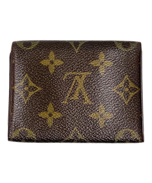 LOUIS VUITTON（ルイ ヴィトン）LOUIS VUITTON (ルイ ヴィトン) アンヴェロップ・カルト・ドゥ・ヴィジット ブラウン サイズ:-の古着・服飾アイテム