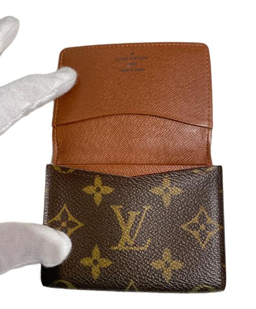 LOUIS VUITTON（ルイ ヴィトン）LOUIS VUITTON (ルイ ヴィトン) アンヴェロップ・カルト・ドゥ・ヴィジット ブラウン サイズ:-の古着・服飾アイテム