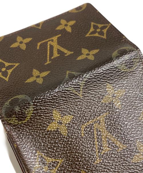 LOUIS VUITTON（ルイ ヴィトン）LOUIS VUITTON (ルイ ヴィトン) アンヴェロップ・カルト・ドゥ・ヴィジット ブラウン サイズ:-の古着・服飾アイテム