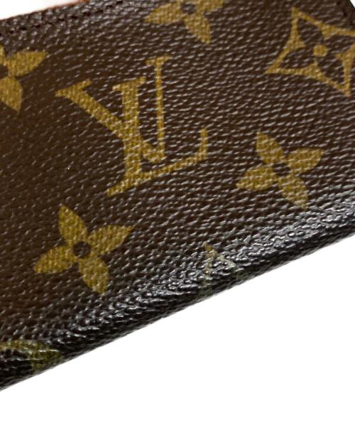 LOUIS VUITTON（ルイ ヴィトン）LOUIS VUITTON (ルイ ヴィトン) アンヴェロップ・カルト・ドゥ・ヴィジット ブラウン サイズ:-の古着・服飾アイテム