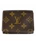 LOUIS VUITTON（ルイ ヴィトン）の古着「アンヴェロップ・カルト・ドゥ・ヴィジット」｜ブラウン