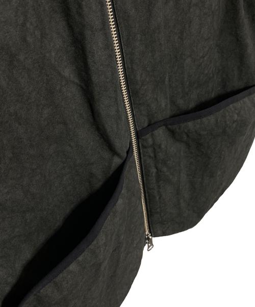 stussy（ステューシー）stussy (ステューシー) WASHED CANVAS PRIMALOFT VEST グレー サイズ:XLの古着・服飾アイテム