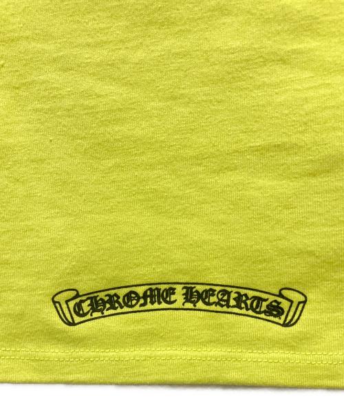 CHROME HEARTS（クロムハーツ）CHROME HEARTS (クロムハーツ) MATTY BOY PRO BIKE L/S TEE 黄緑 サイズ:XSの古着・服飾アイテム