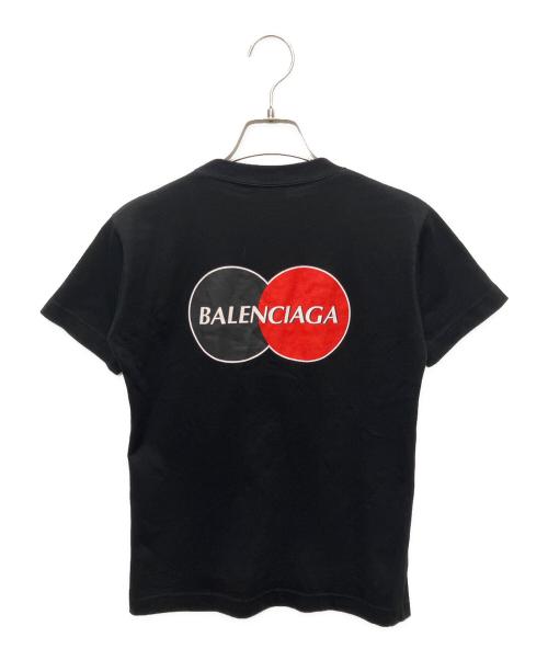 BALENCIAGA（バレンシアガ）BALENCIAGA (バレンシアガ) Mastercard Collaboration Short Sleeve T-Shirt/マスターカードコラボ半袖Tシャツ ブラック サイズ:XSの古着・服飾アイテム