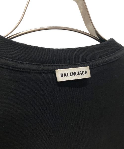 BALENCIAGA（バレンシアガ）BALENCIAGA (バレンシアガ) Mastercard Collaboration Short Sleeve T-Shirt/マスターカードコラボ半袖Tシャツ ブラック サイズ:XSの古着・服飾アイテム
